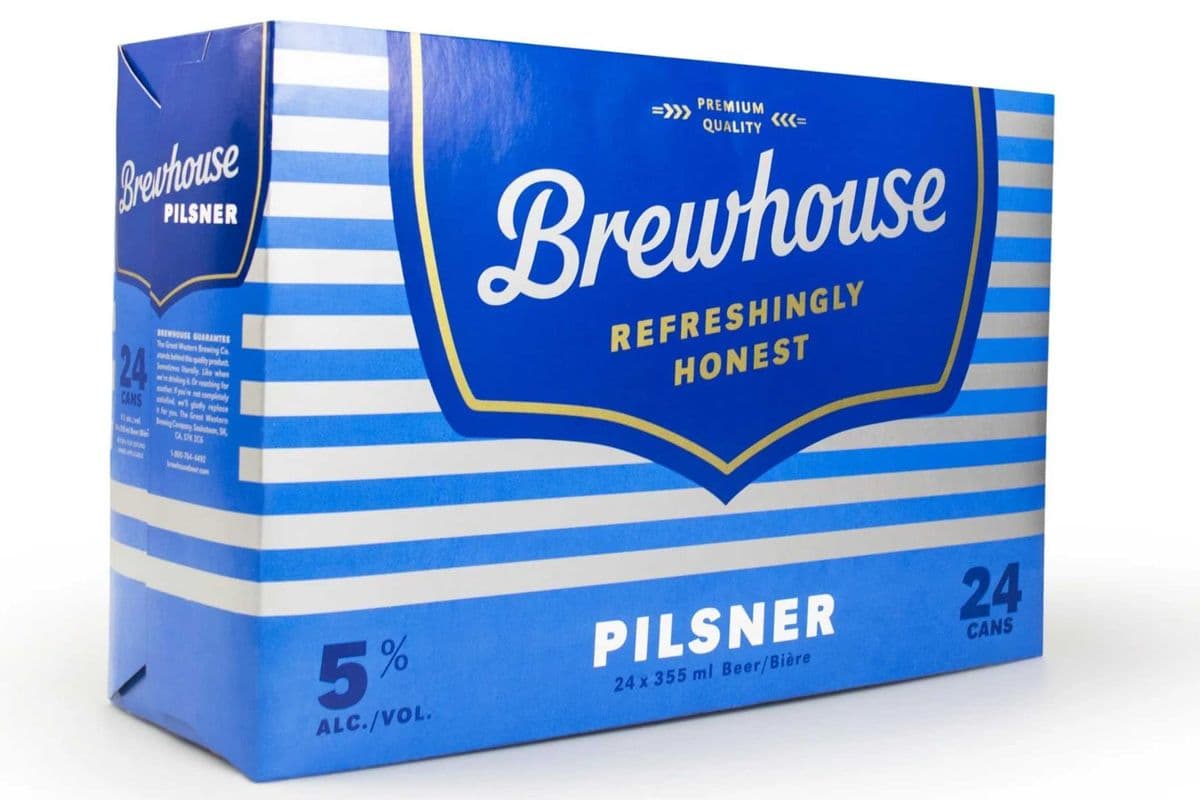 Brewhouse Pilsner (24 x 355 ml Cans)