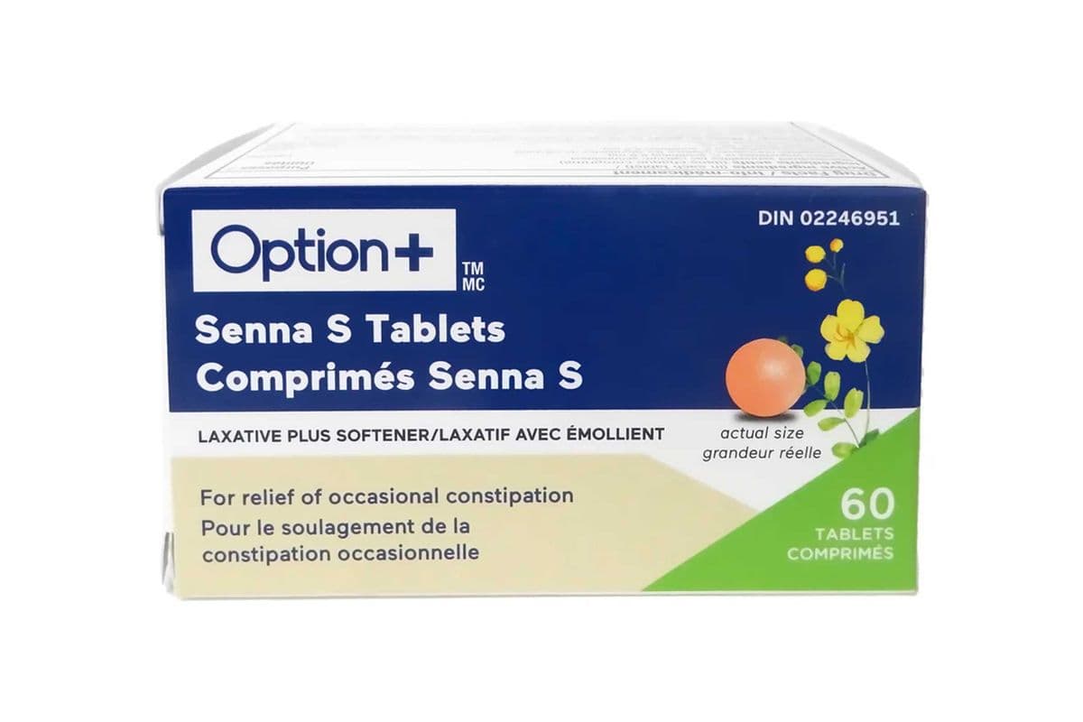 Option+ Senna S Tablets (60 Tablets)