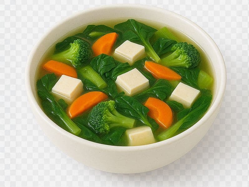 Vegetable Tofu Soup 蔬菜豆腐汤