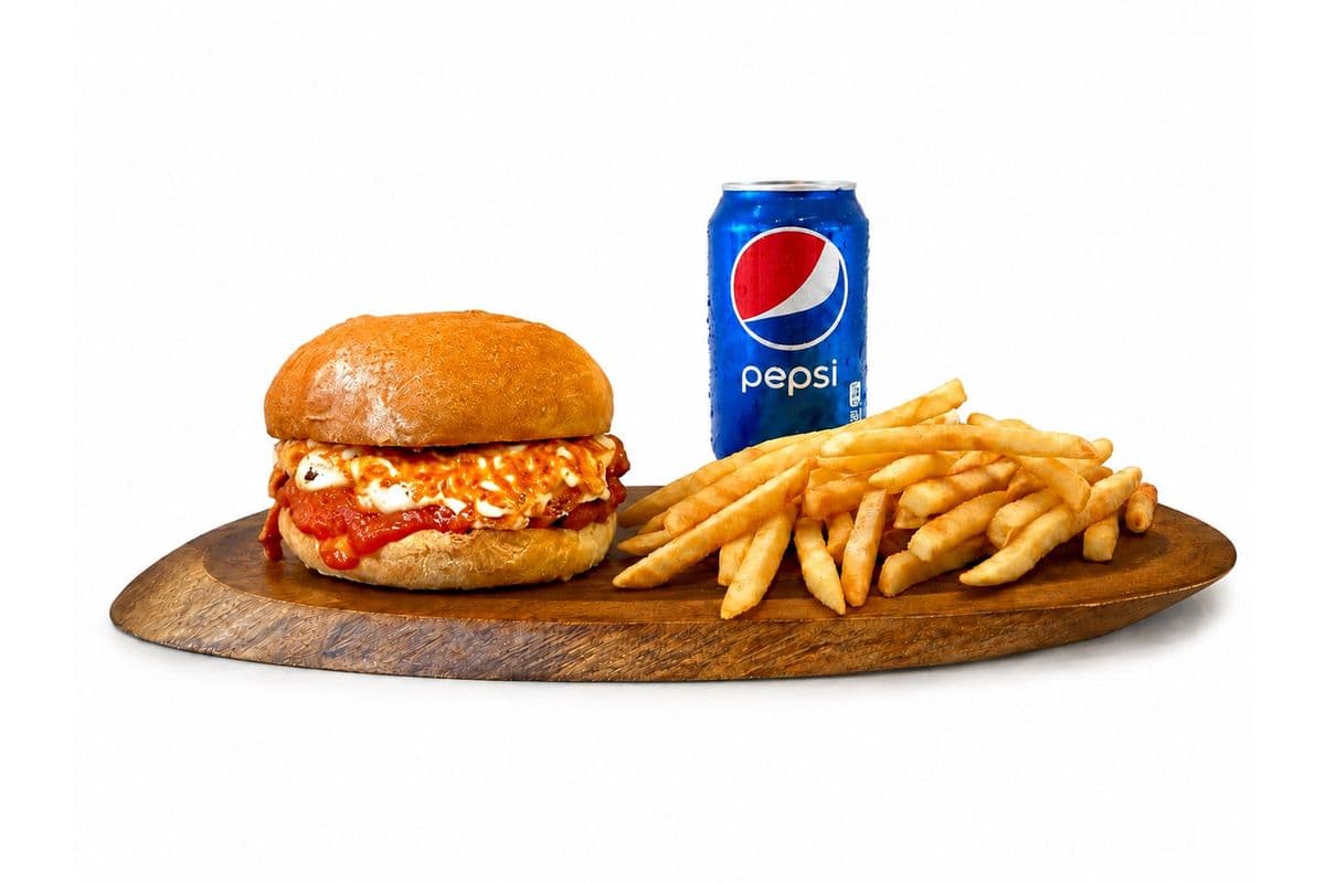 Pizza Burger Combo