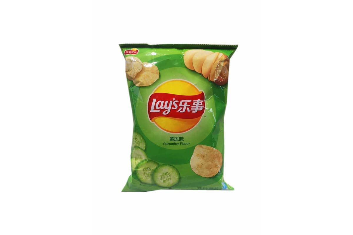 Lay's Chips Cucumber Flavor(乐事 黄瓜味 袋装)