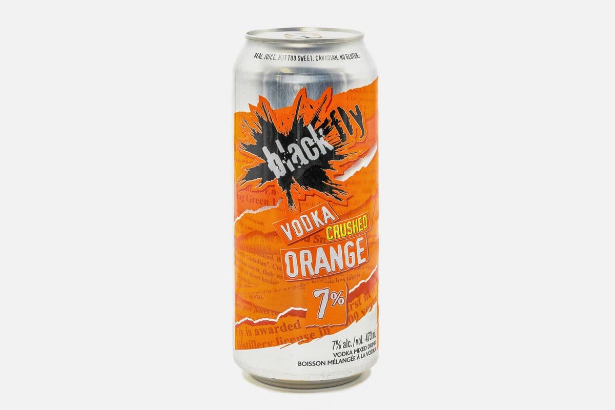 Black Fly Vodka Crushed Orange (1 x 473 ml)
