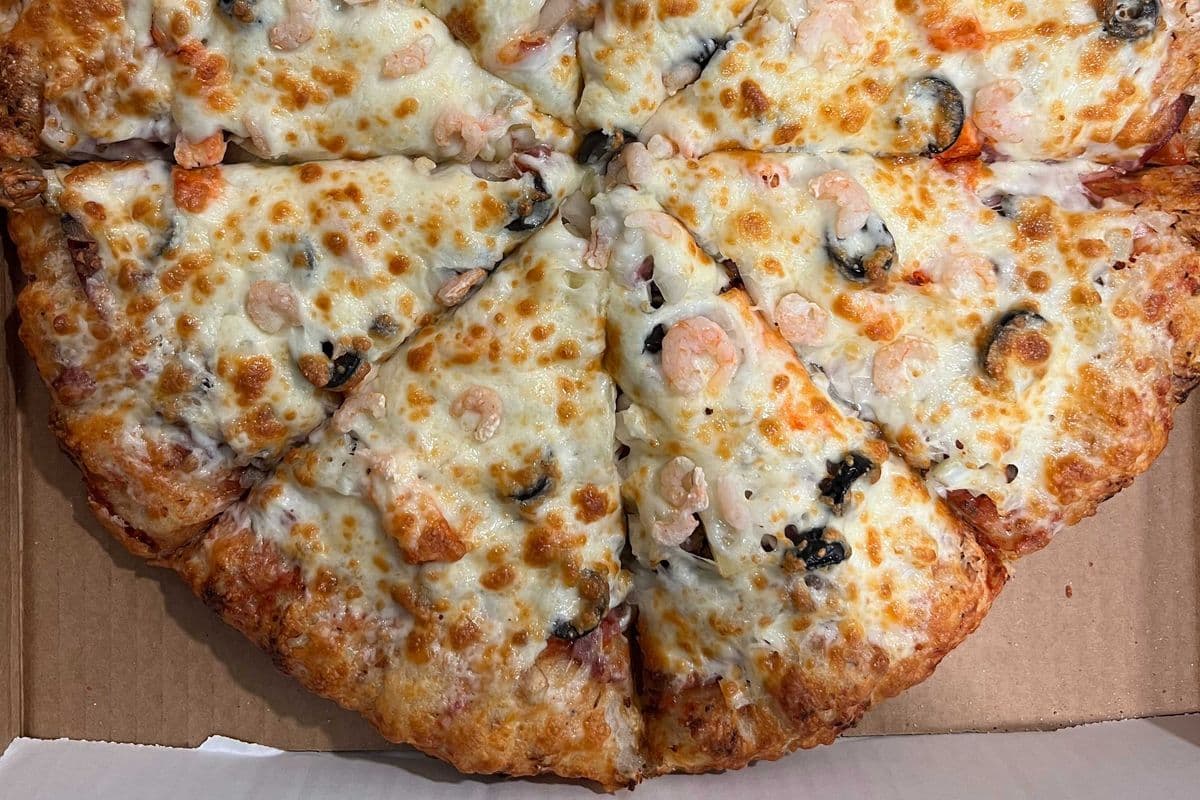 A1 Shrimp Special Pizza