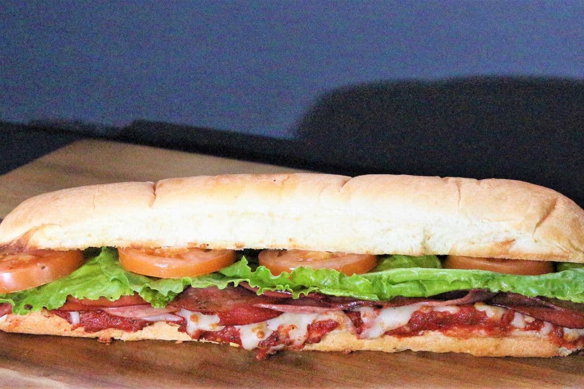 BBQ chicken Sub 12''