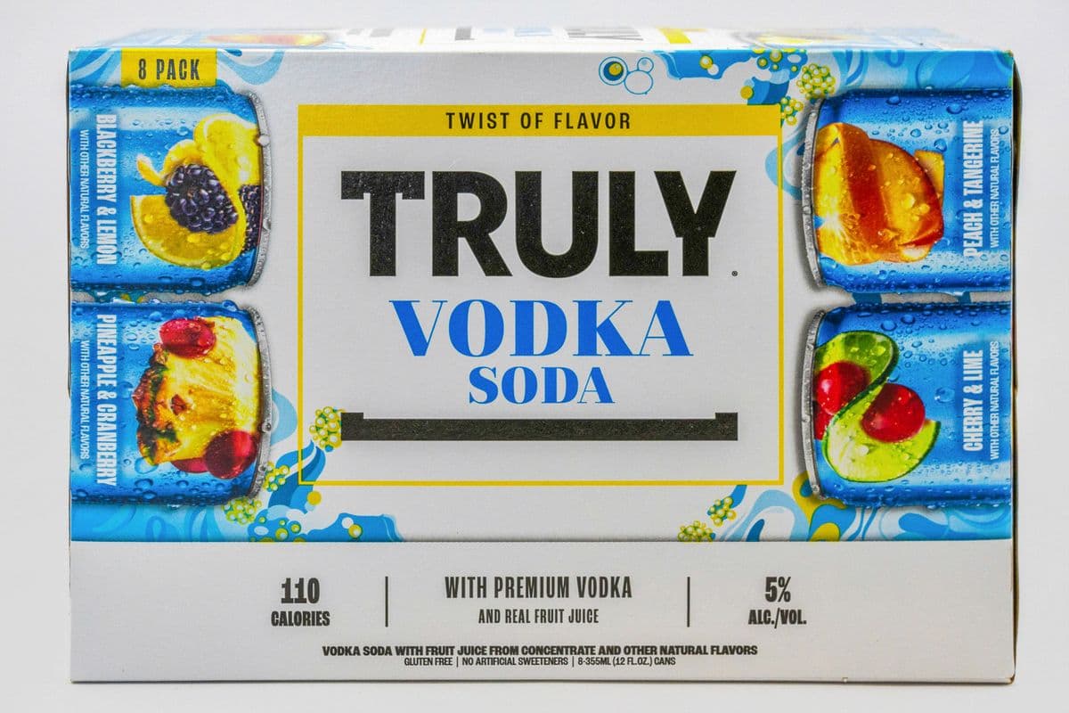 Truly Vodka Soda (8 x 355mL Cans)