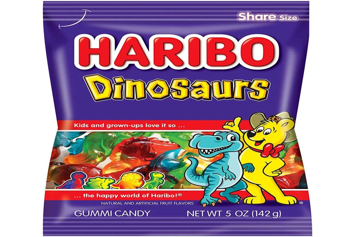 Haribo Dinosaurs Gummy Candy (142 g)