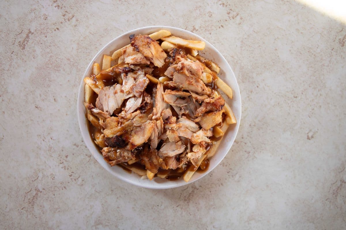 Chicken Shawarma Poutine