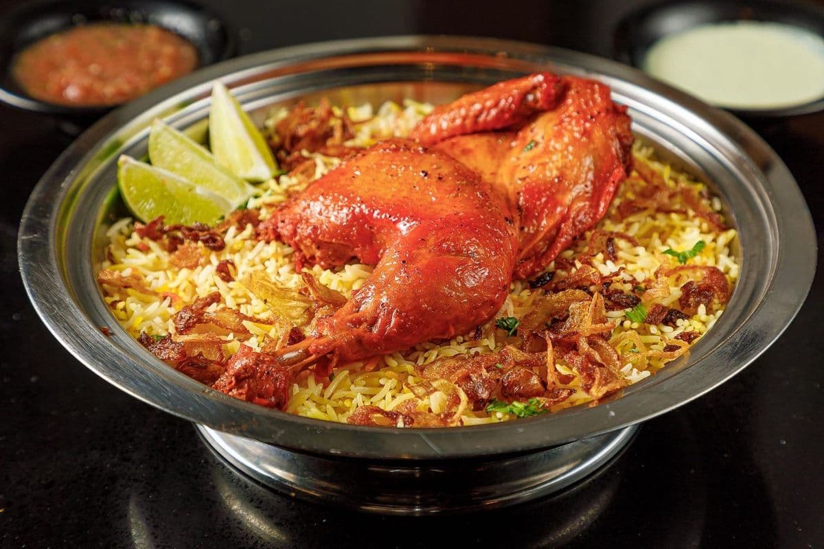 Chicken Mandi - half