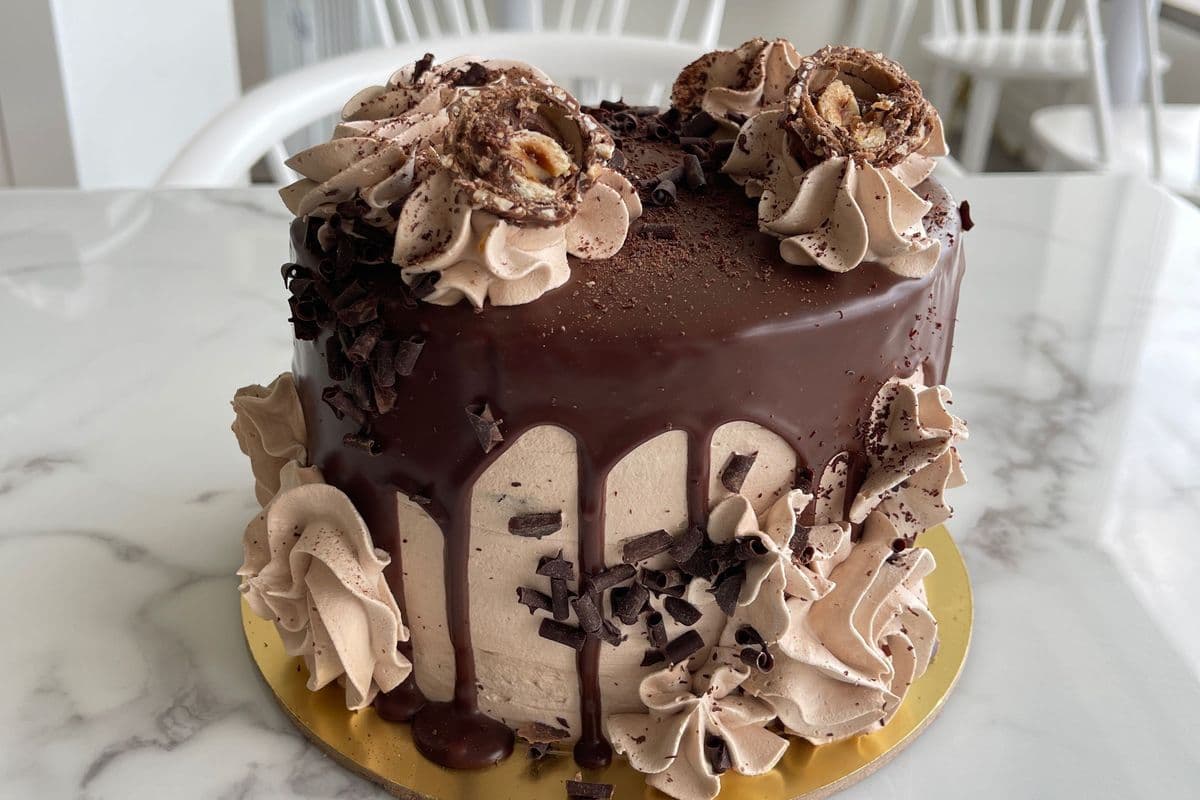 Ferrero Rocher Cake