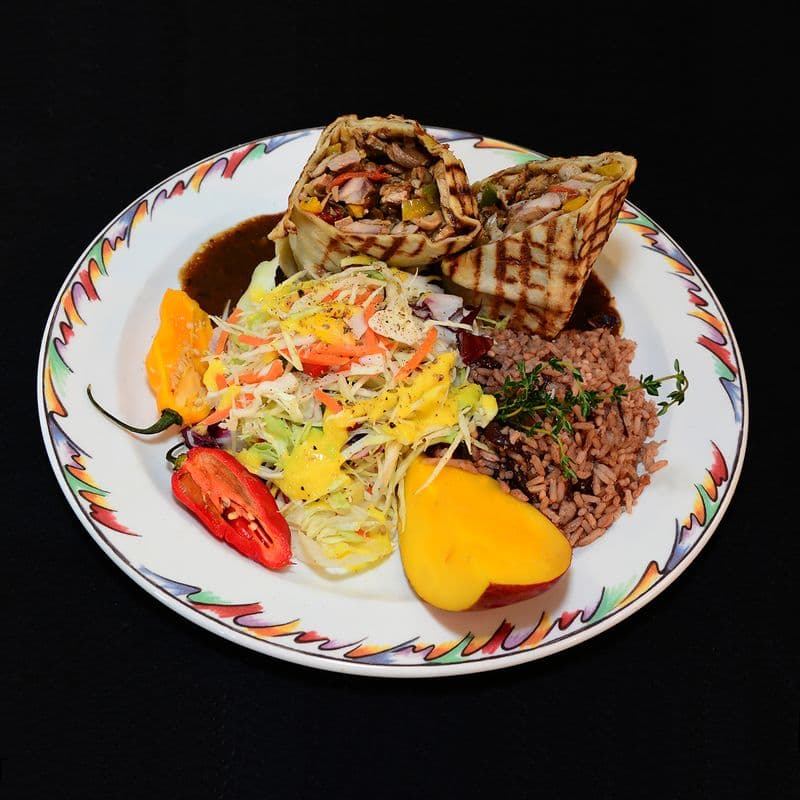 Jerk Chicken Wrap