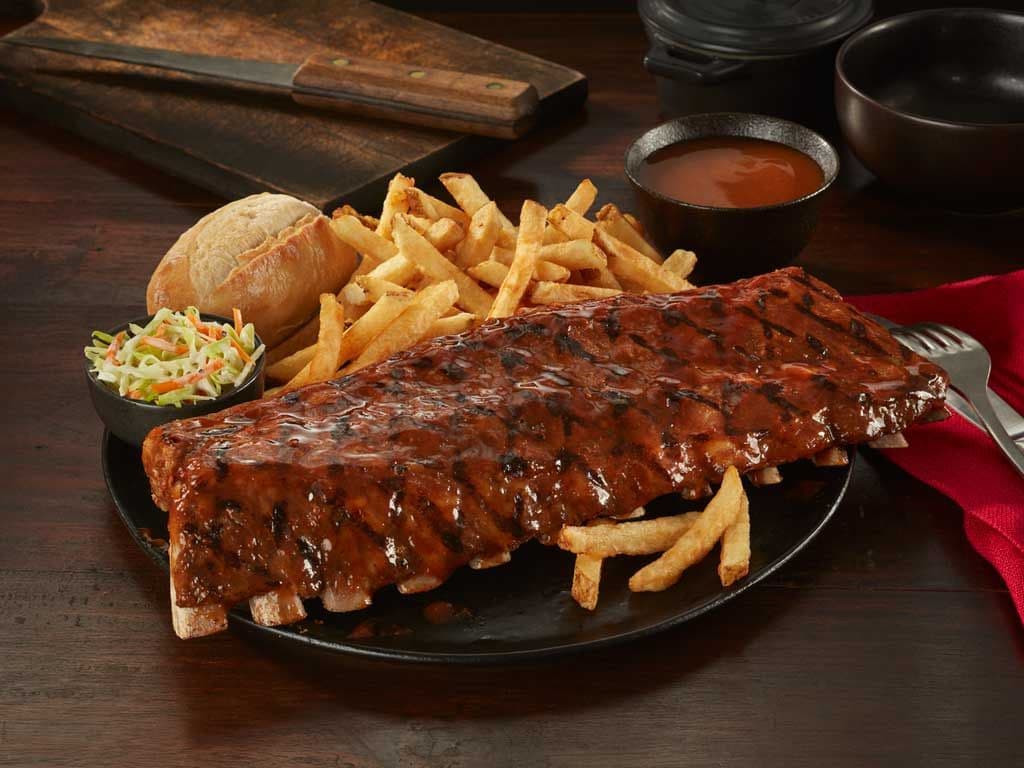 Full Rack BBQ Back Ribs