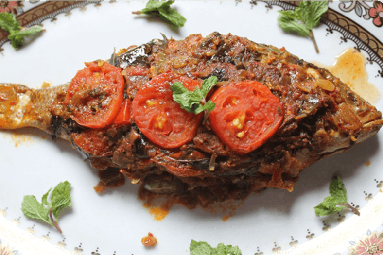 Whole Tilapia Do-piaza