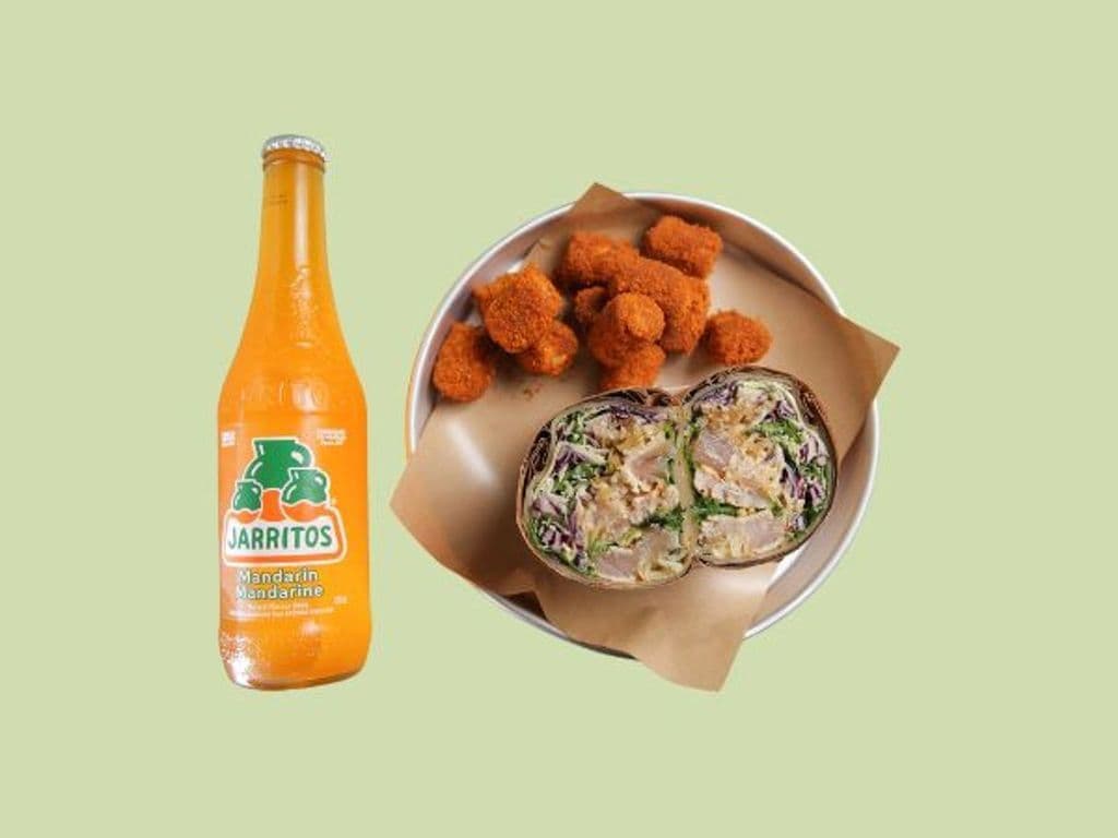Albacore Tuna Burrito Combo