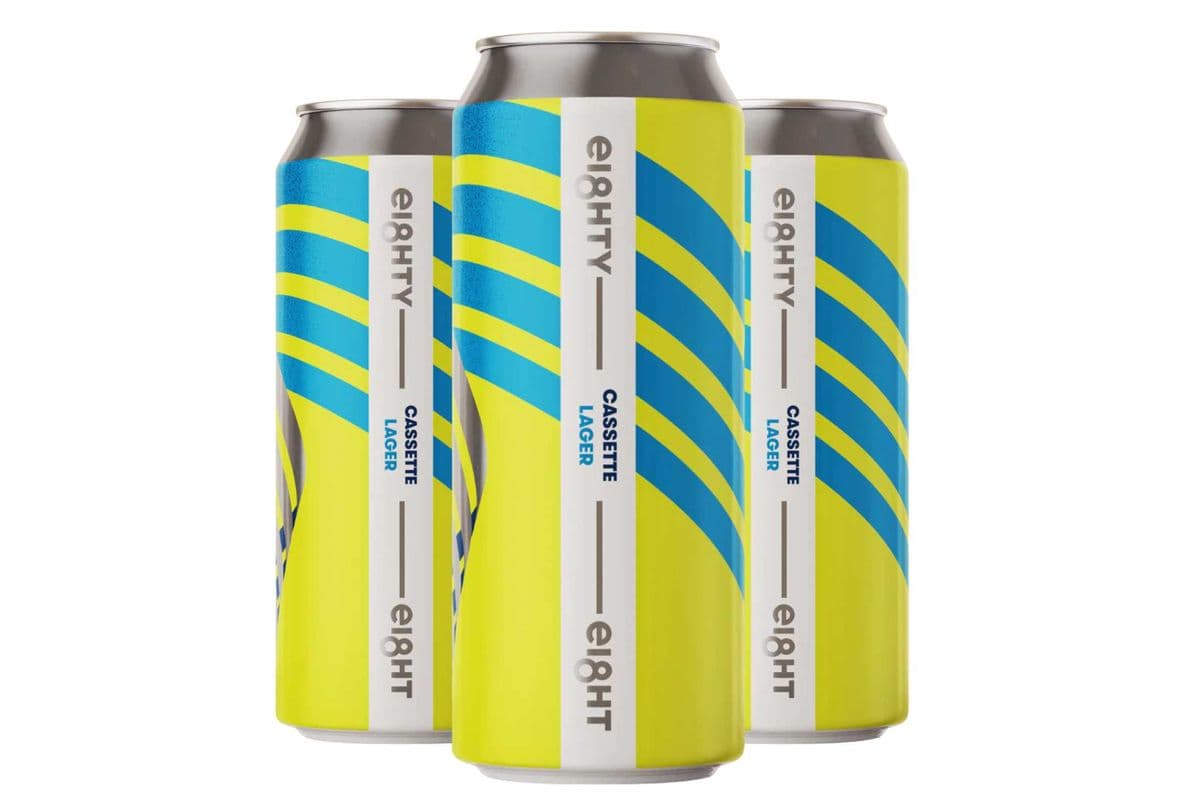 Eighty Eight Brewing Cassette Lager (4 cans) (4 x 473ML)