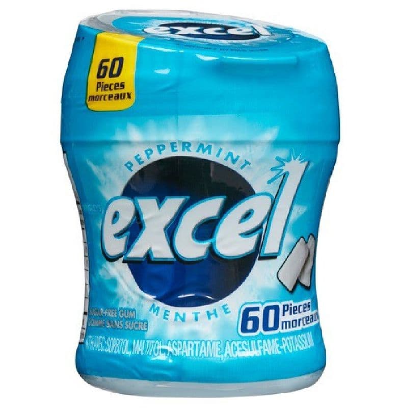Excel Peppermint (60 pcs Bottle)