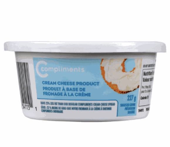 Compliments Cream Cheese Light 227g