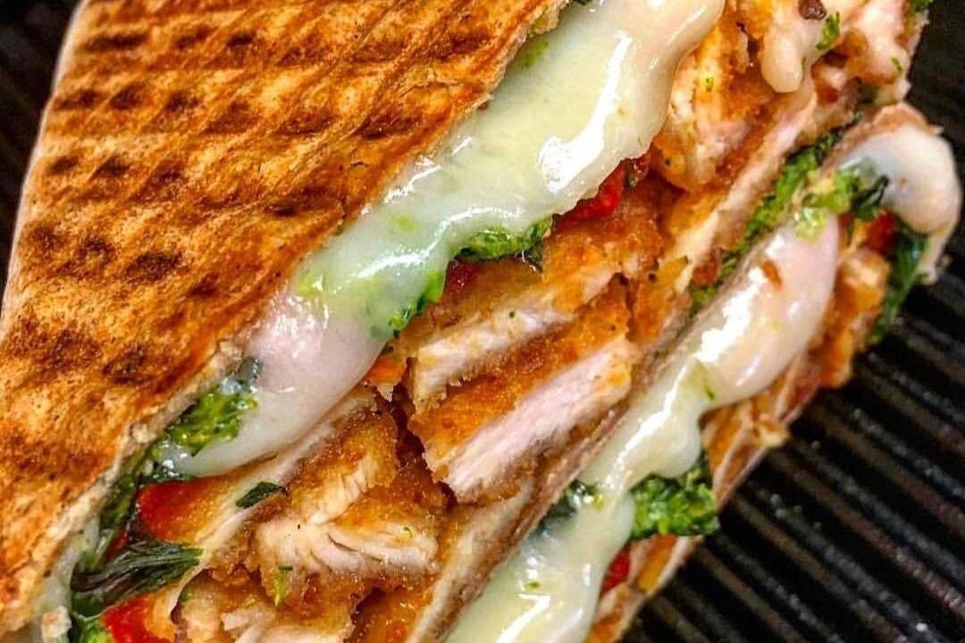 My Panini poulet pannée/Breaded chicken