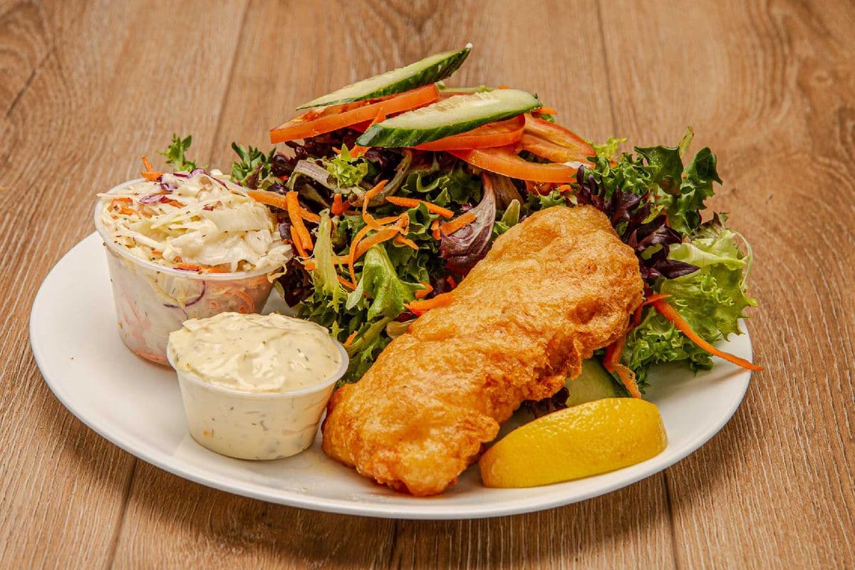 Pacific Halibut Dinner (1 pc)