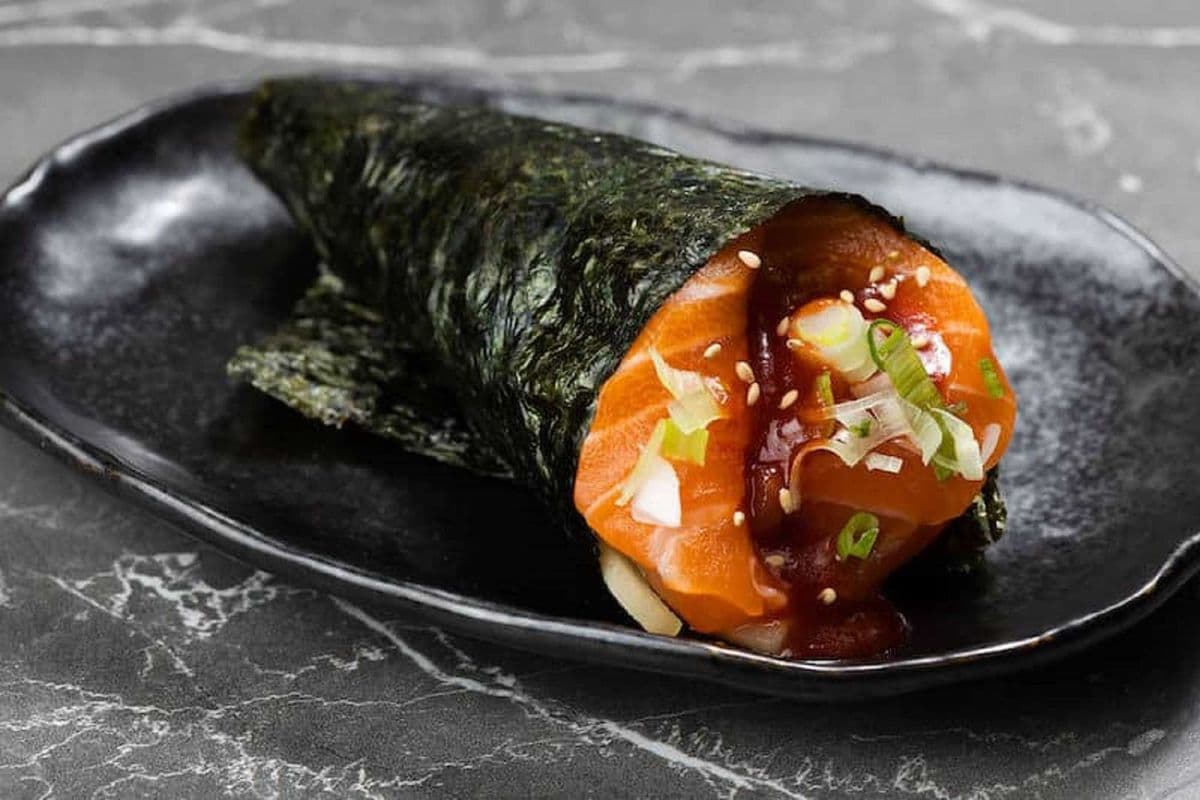 Spicy Salmon Cone