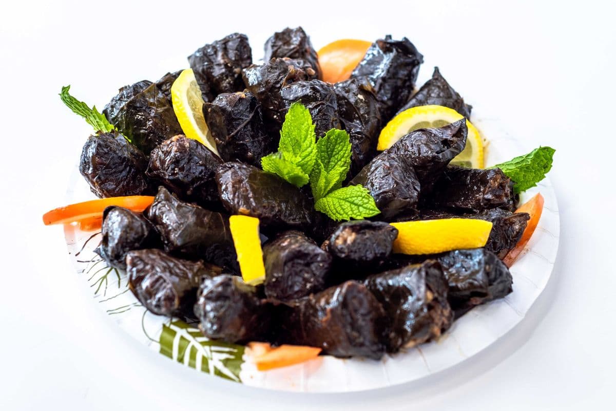 Grape leaves