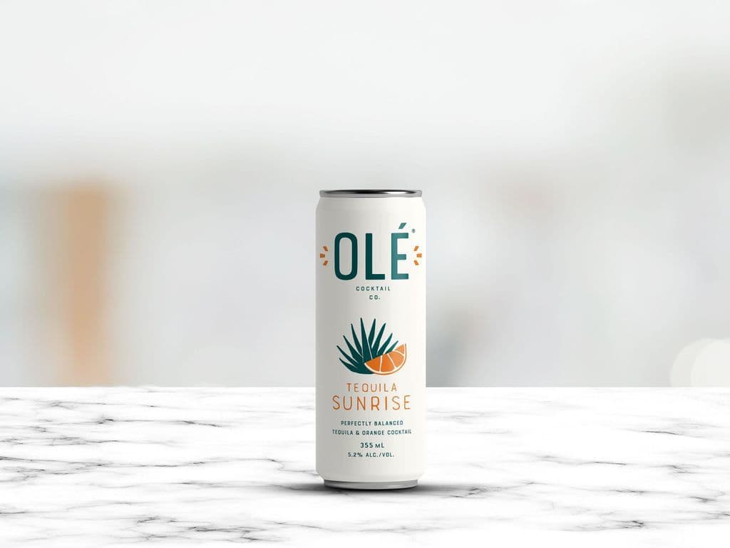 Ole Cocktails Sunrise, 355mL (5.2% ABV)