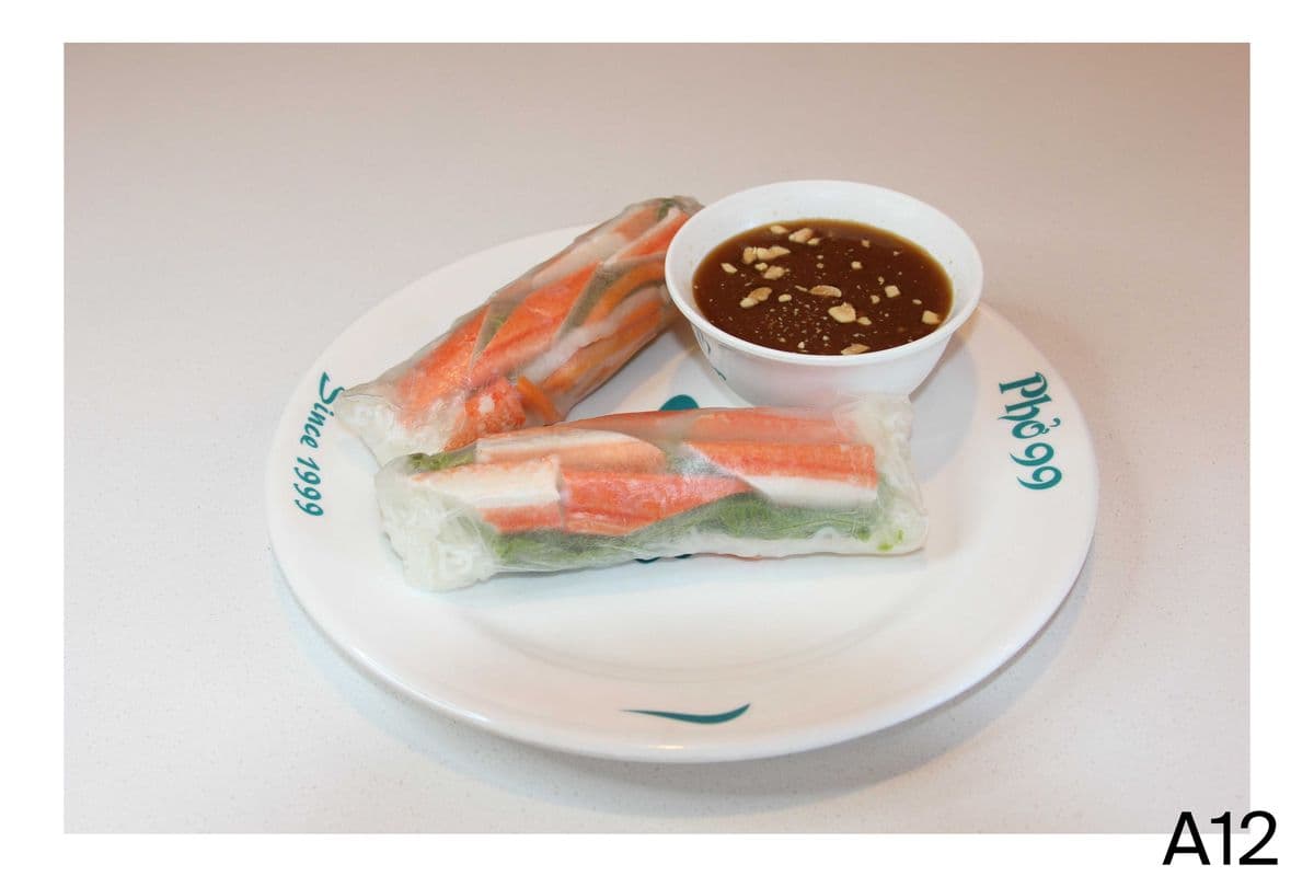 A12. Meatcrab Salad Roll (TWO)