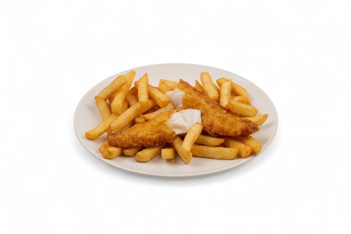 Haddock Fish and Chips (2 pcs)