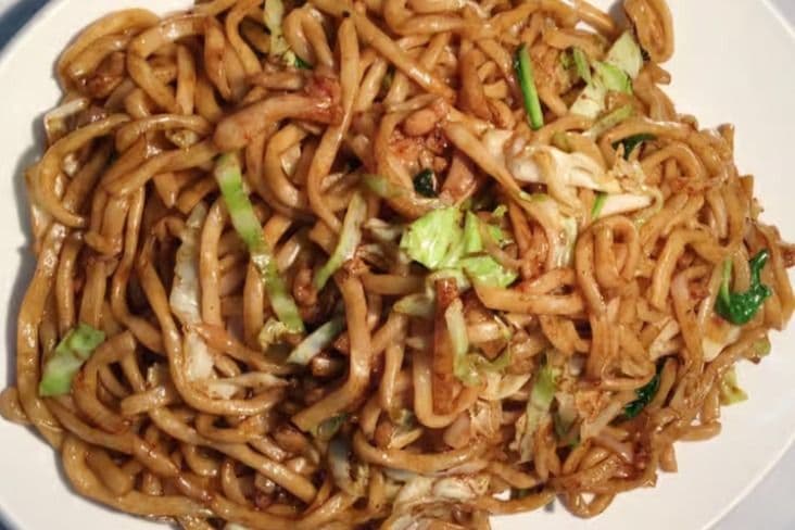 Shanghai Style Fried Noodles