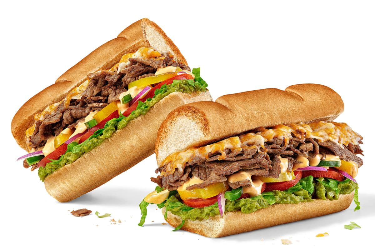 Steak sud-ouest et avocat 12" / Footlong Southwest Steak & Avocado Sub (960 Cals)