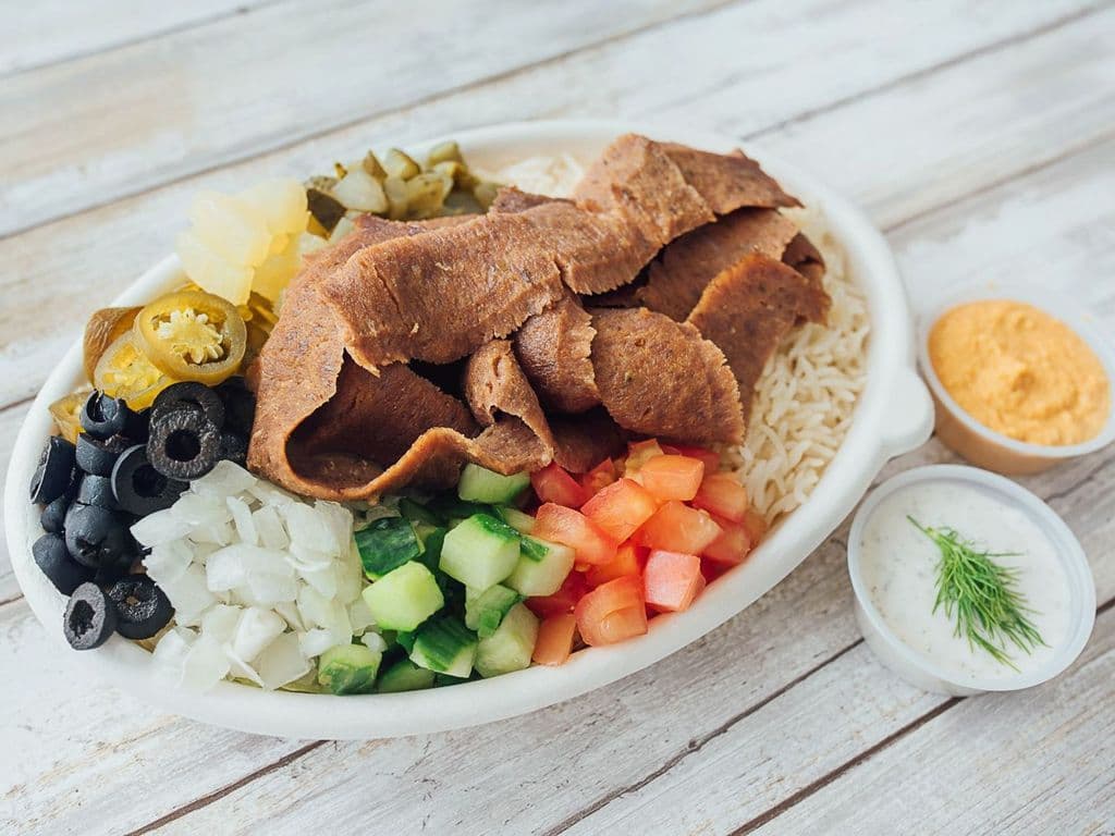 Beef Donair Rice Platter