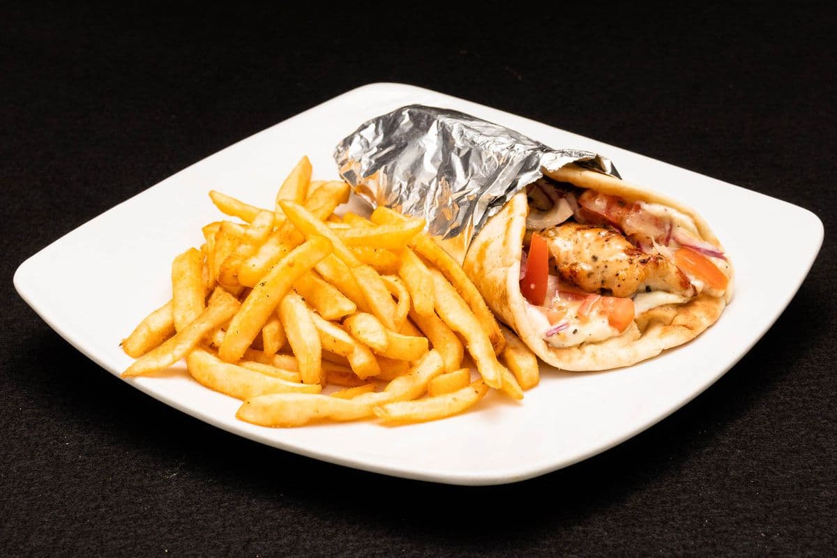 Chicken Mediterranean Wrap - Lunch