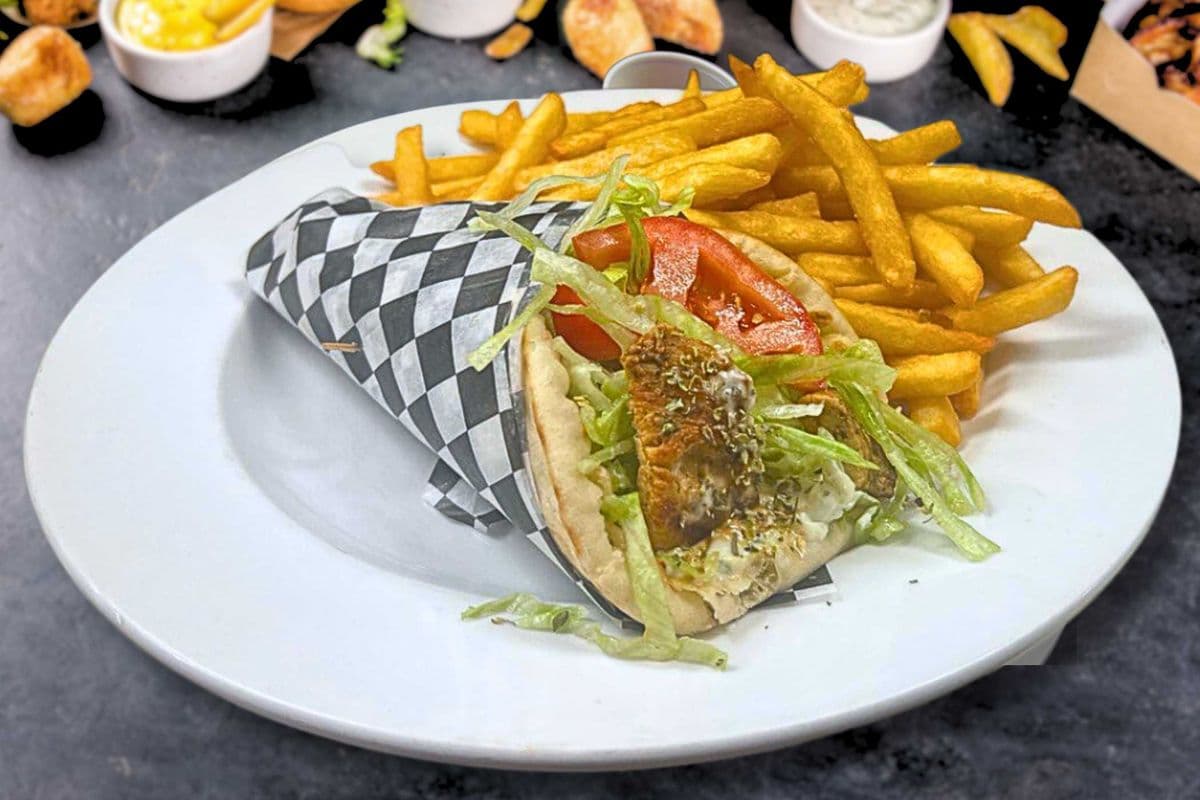 2x Pita de poulet / 2x Chicken pitas
