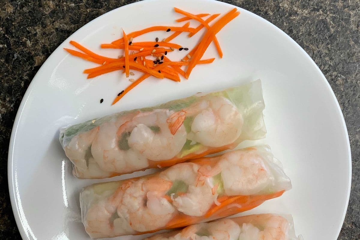 4.5 Fresh Spring Rolls (2pcs)