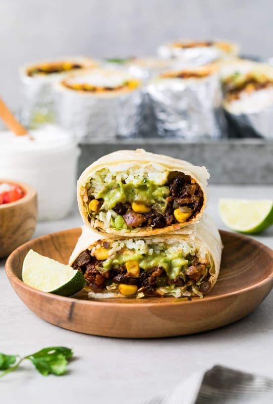 Burrito légumes rôtis / Roasted Vegetables Burrito