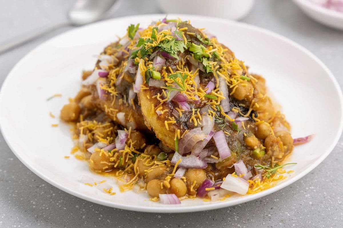 Aloo Tikki Chaat