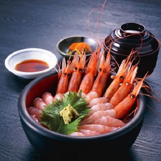 L10. Sweet Shrimp Sashimi (3 pcs) - 甜虾