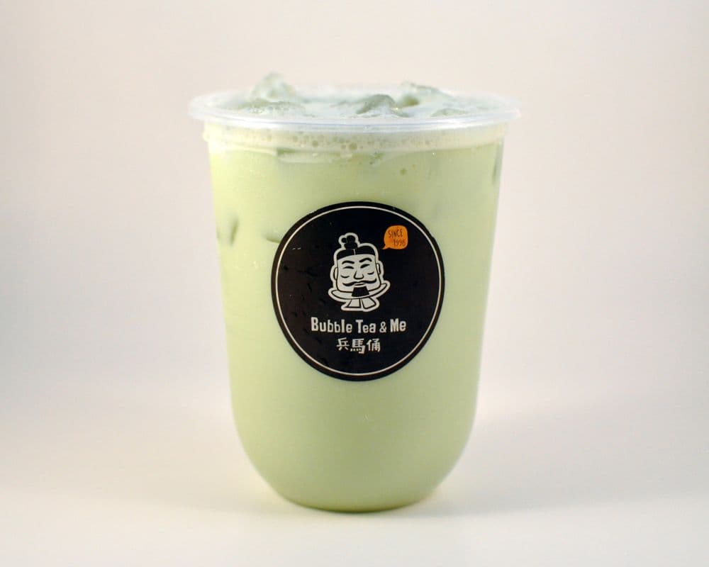 B7. Green Apple Milk Green Tea