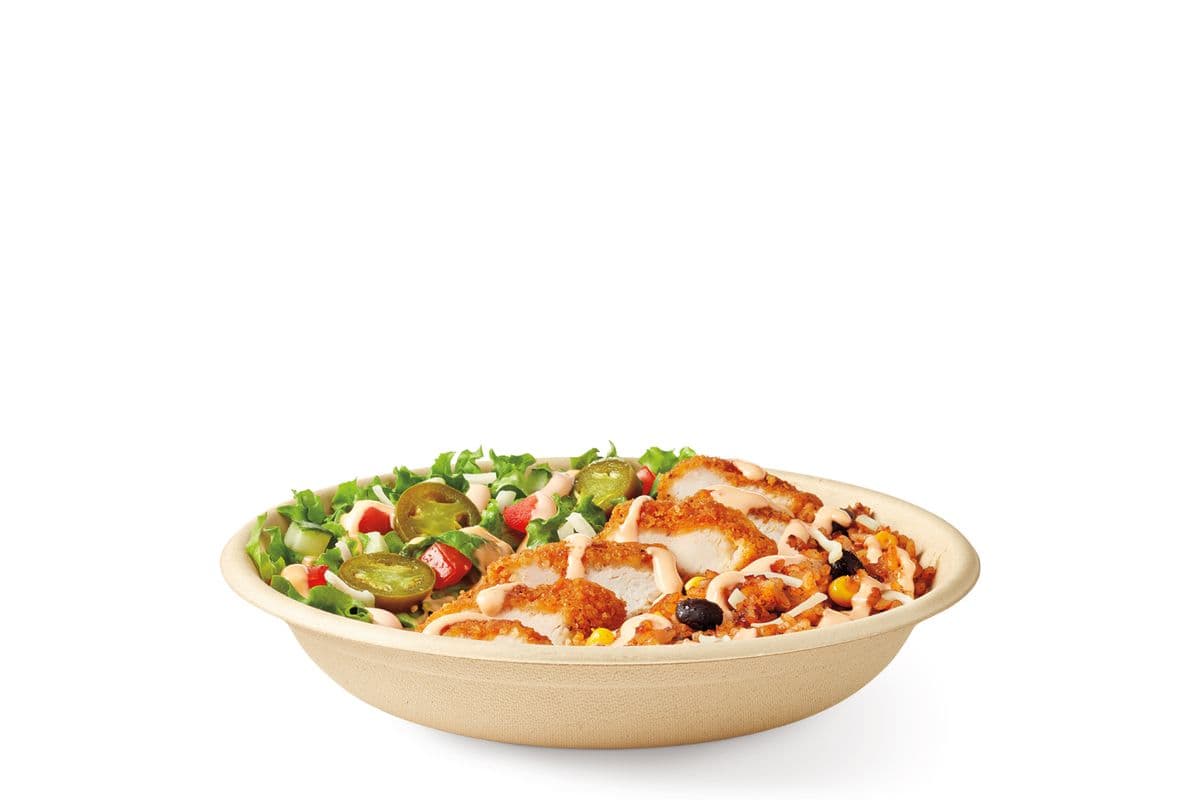 Crispy Habanero Loaded Bowl w/ Cheese