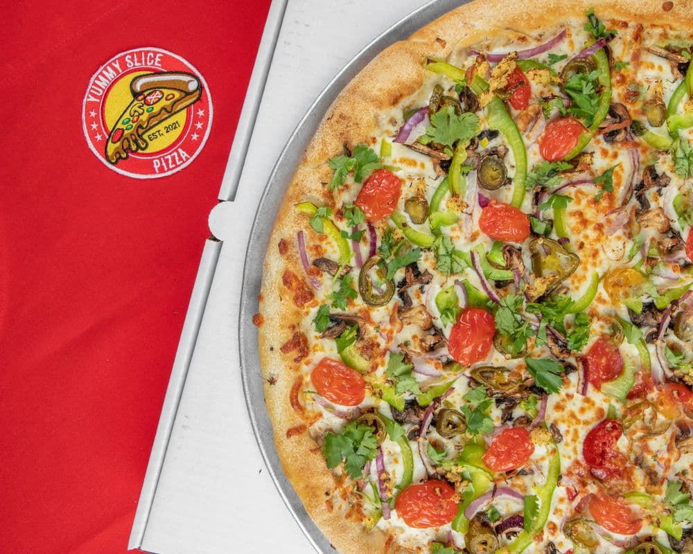 Yummy Veggie Pizza