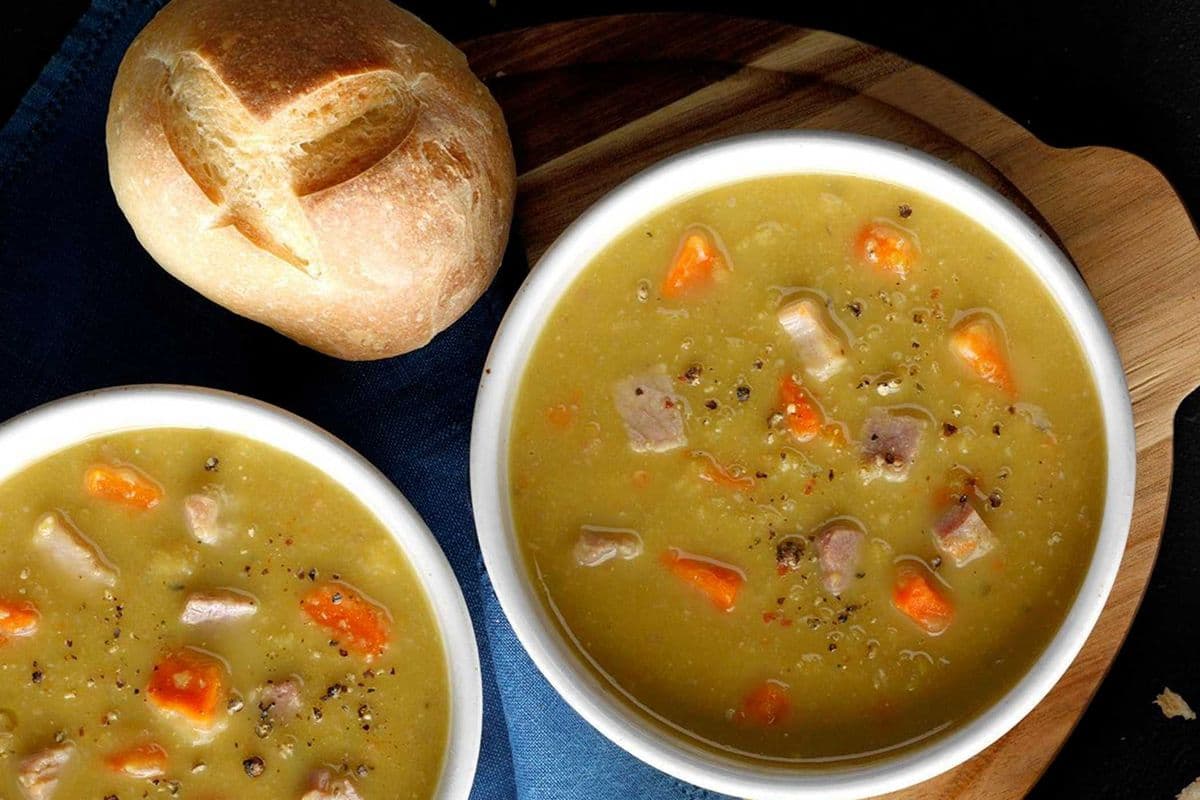 Pea Soup with or Without Smoked Ham