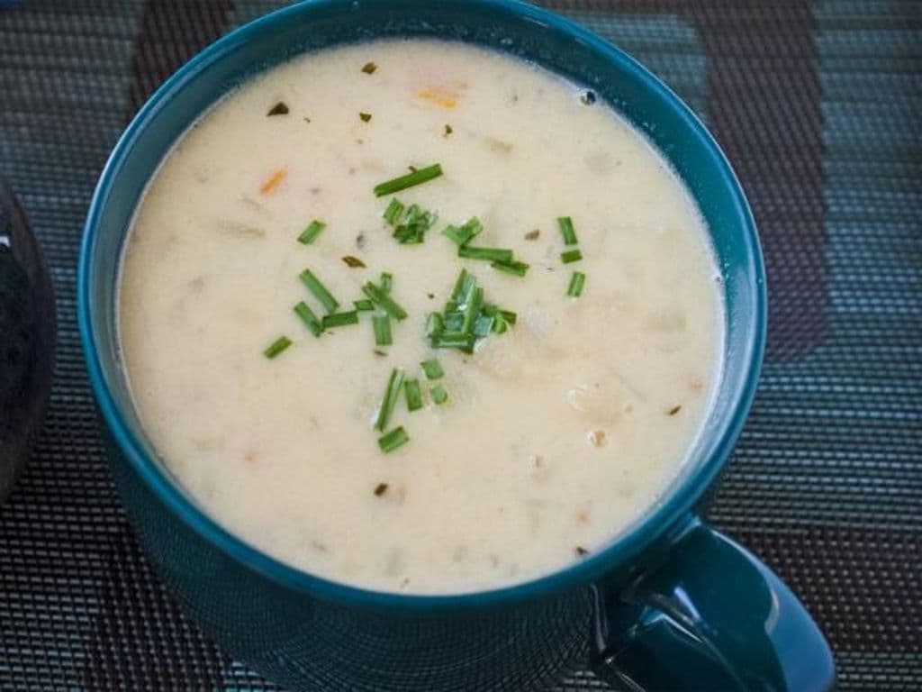 Irish Potato Soup bowl