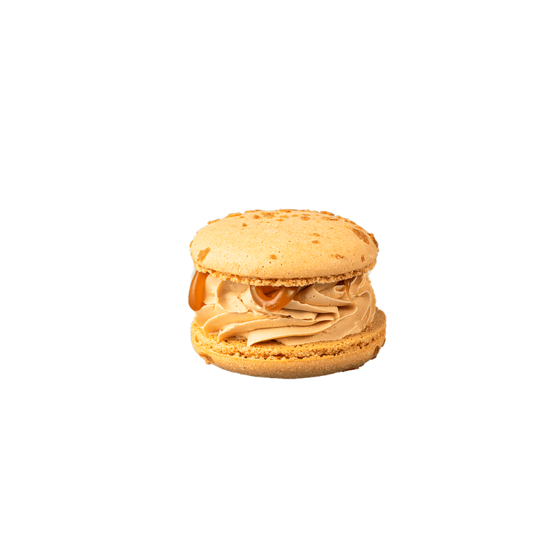 Salted Caramel Korean Macaron
