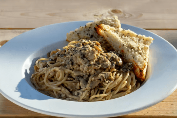 Mushroom Alfredo