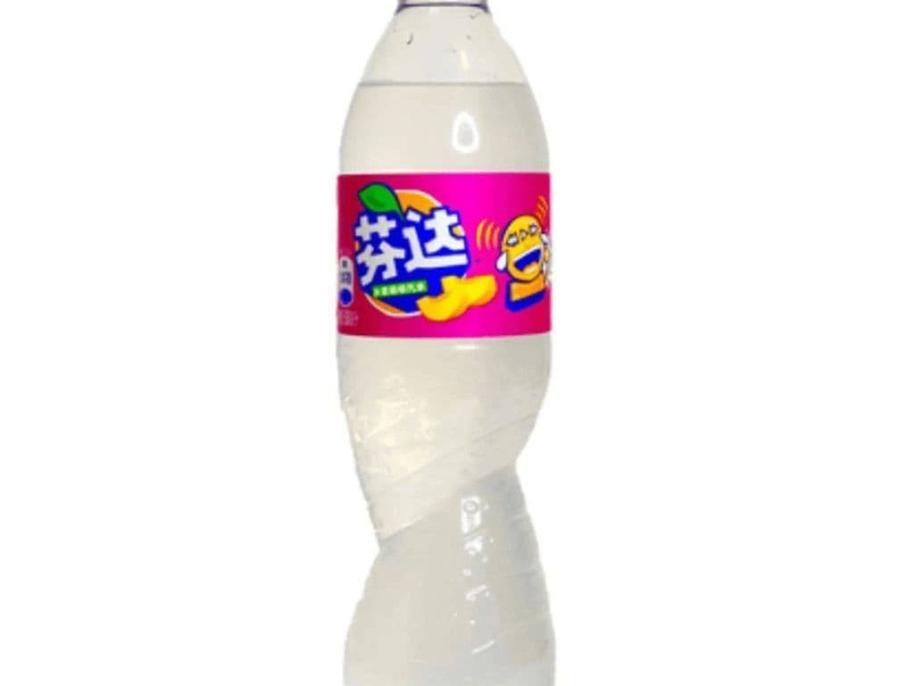Fanta China Soda Bottles - Peach