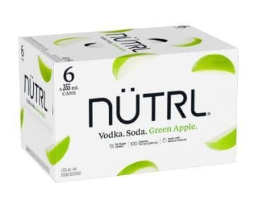 NUTRL GREEN APPLE (6x355ML)