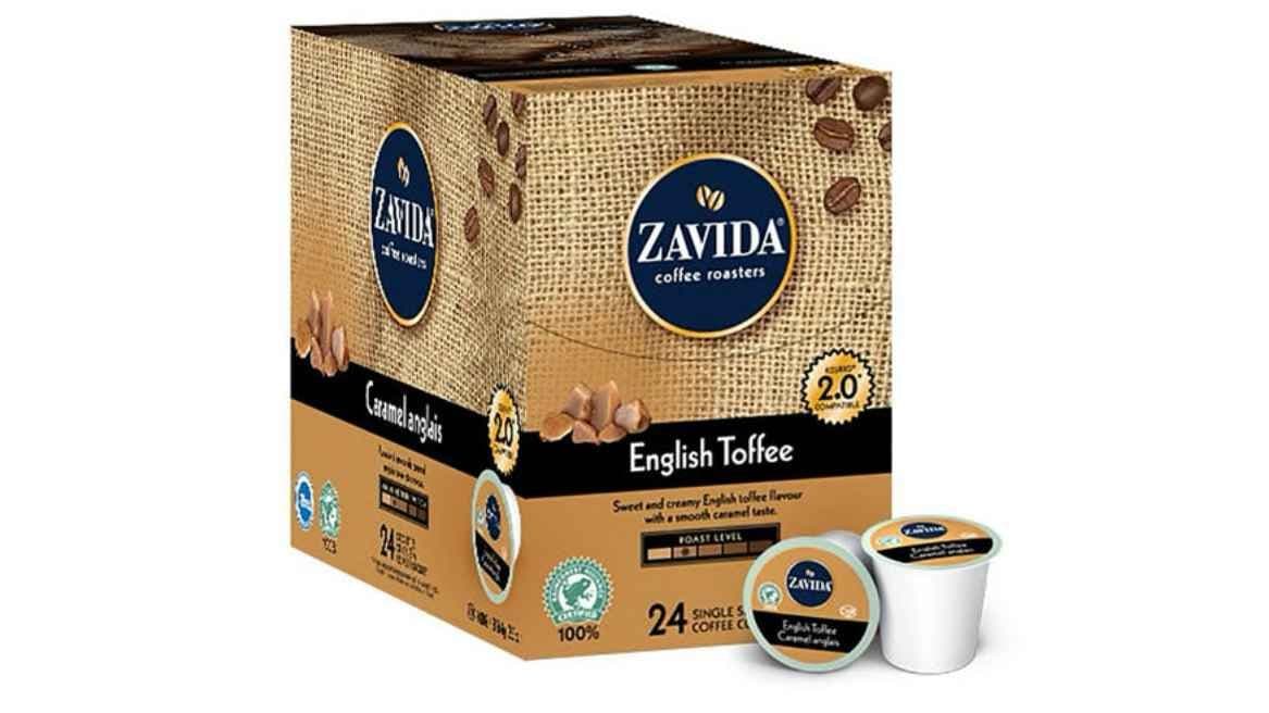 Zavida English Toffee Single Serve Coffee