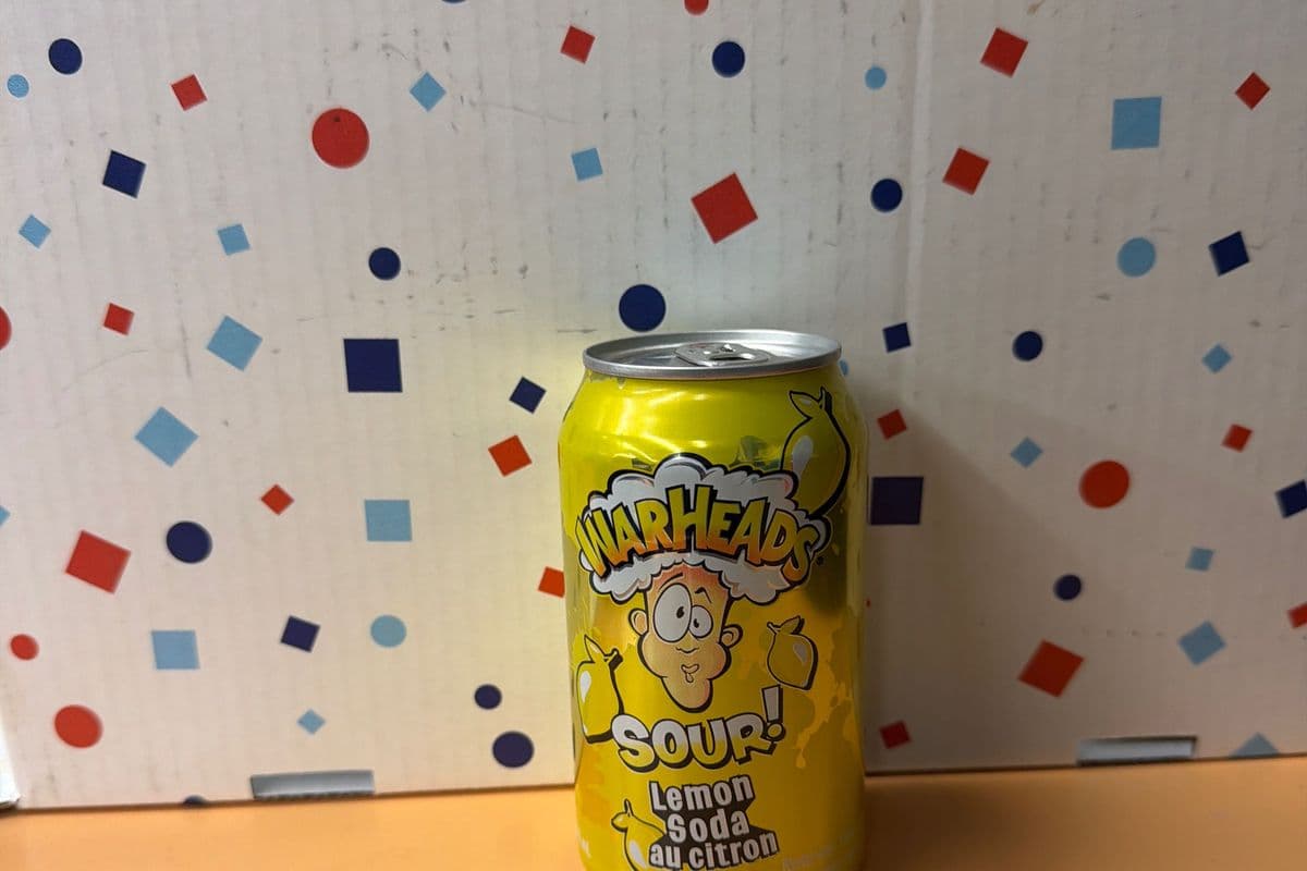 WarHeads Sour Lemon Soda 355ml