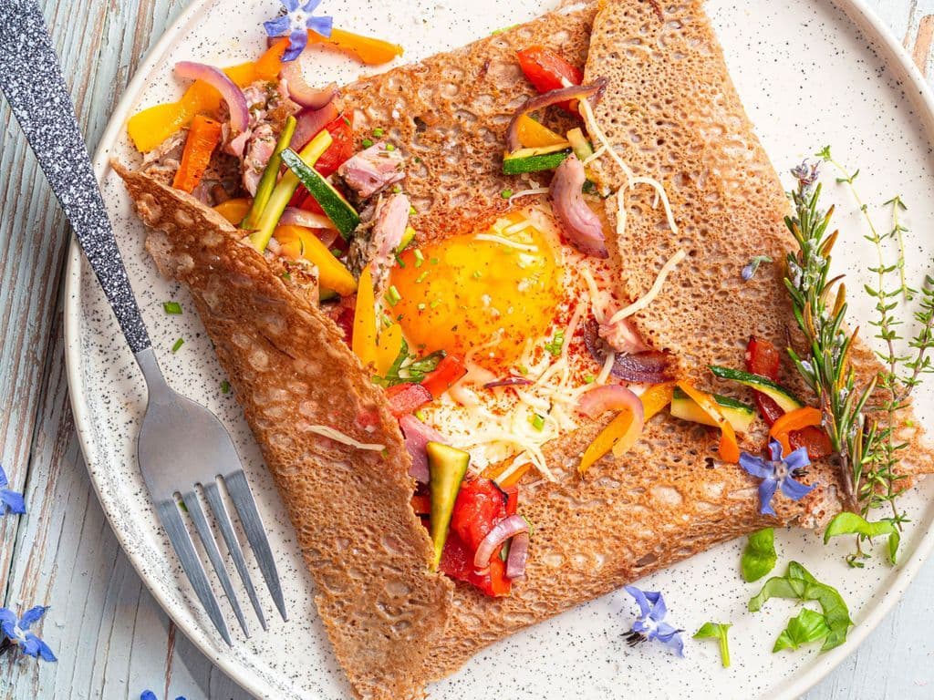 CRÊPE AMOUR DE LÉGUMES / FIRE UP THE VEGGIES
