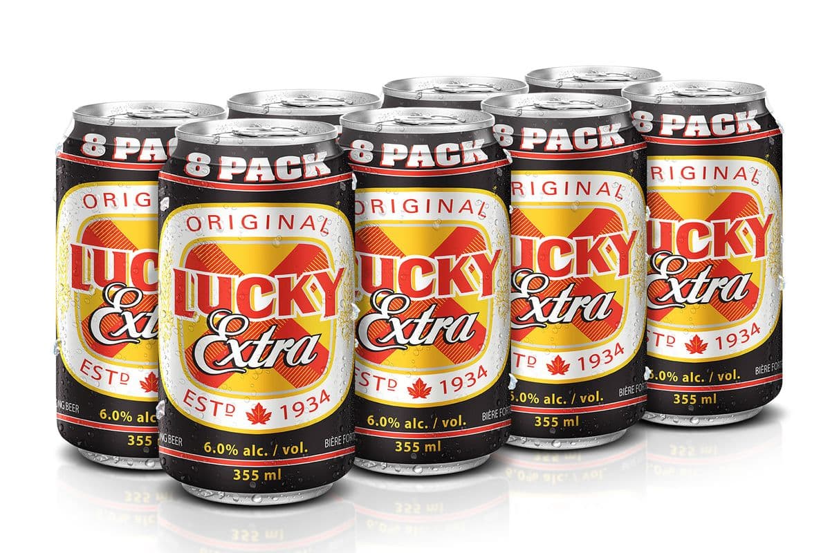 Lucky Extra Lager (8 Cans) (8 x 355ML)