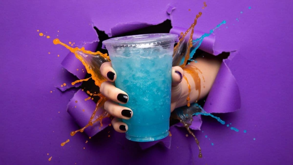 Blue Raspberry Vanilla Dirty Soda
